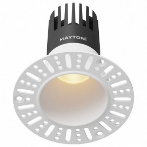 Встраиваемый светильник Maytoni Dip DL120-10W-2.7K-TRS-W в Талице - talica.ok-mebel.com | фото