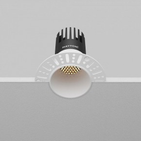 Встраиваемый светильник Maytoni Dip DL120-10W-2.7K-TRS-W в Талице - talica.ok-mebel.com | фото 8