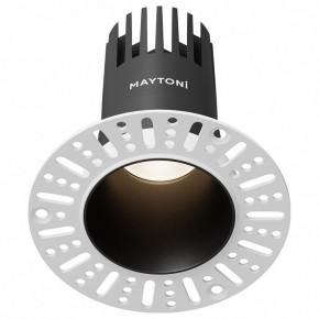 Встраиваемый светильник Maytoni Dip DL120-10W-4K-TRS-B в Талице - talica.ok-mebel.com | фото