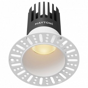Встраиваемый светильник Maytoni Dip DL122-15W-2.7K-TRS-W в Талице - talica.ok-mebel.com | фото