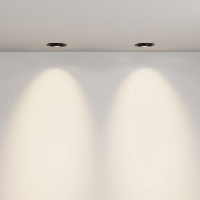 Встраиваемый светильник Maytoni Lens DL105-12W3K-B в Талице - talica.ok-mebel.com | фото 3