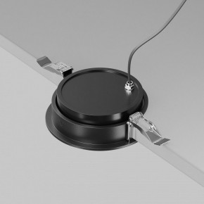 Встраиваемый светильник Maytoni Lens DL105-12W3K-B в Талице - talica.ok-mebel.com | фото 4