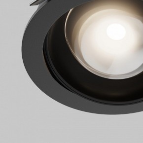 Встраиваемый светильник Maytoni Lens DL105-12W4K-B в Талице - talica.ok-mebel.com | фото 8