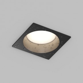 Встраиваемый влагозащищенный светильник DEEP, IP65, 15 Вт, GU5.3, LED, черный, пластик в Талице - talica.ok-mebel.com | фото 3