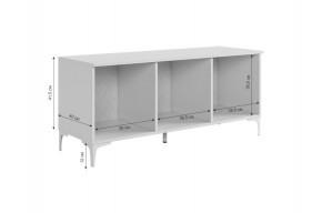 ЗЕФИР Гостиная К2 (белое дерево/черный муар) в Талице - talica.ok-mebel.com | фото 5