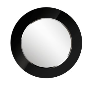 Зеркало круглое черный (РМ/02) в Талице - talica.ok-mebel.com | фото